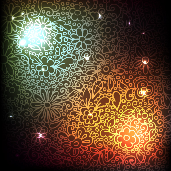 free vector Glare background pattern vector 1